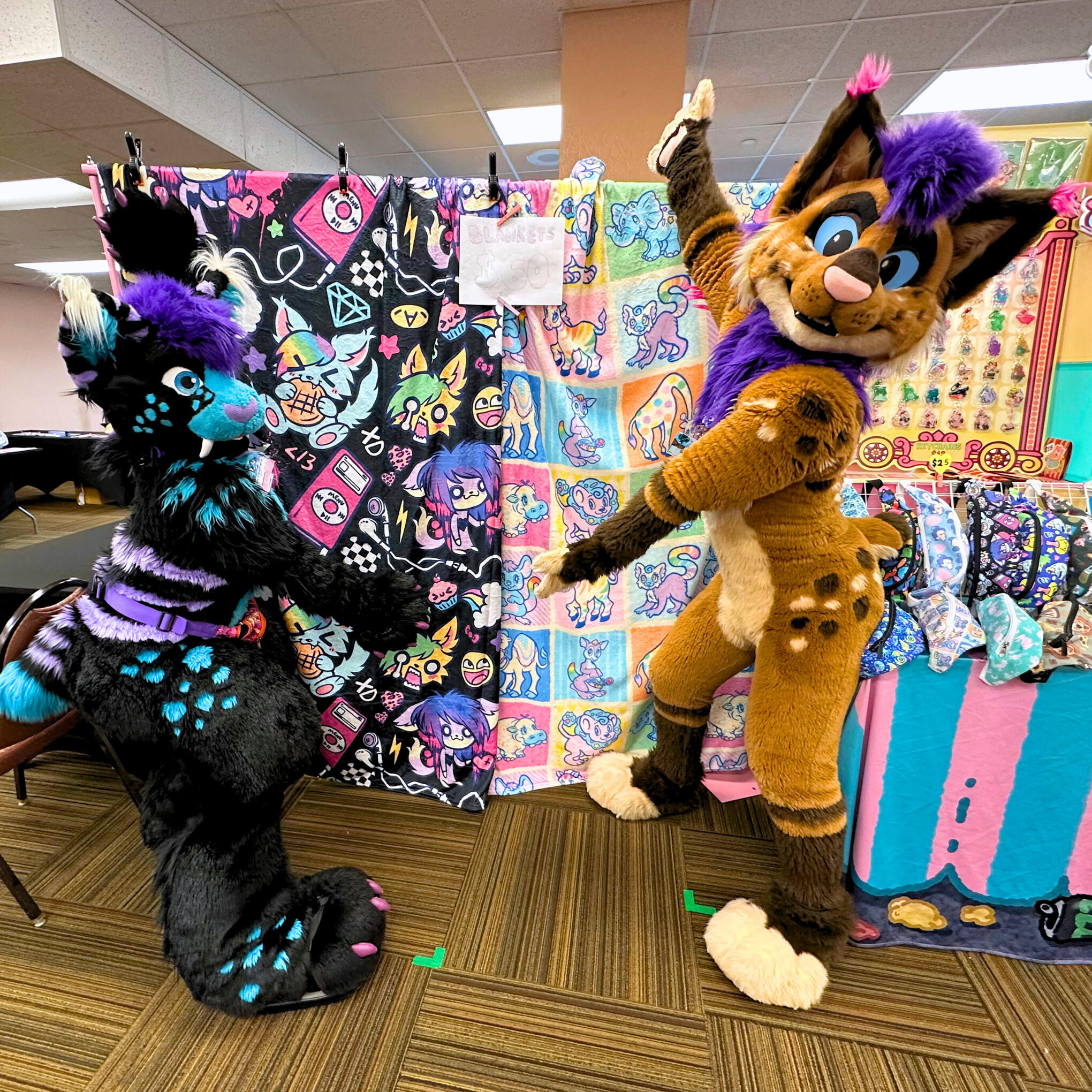 kitties with blankets ♡