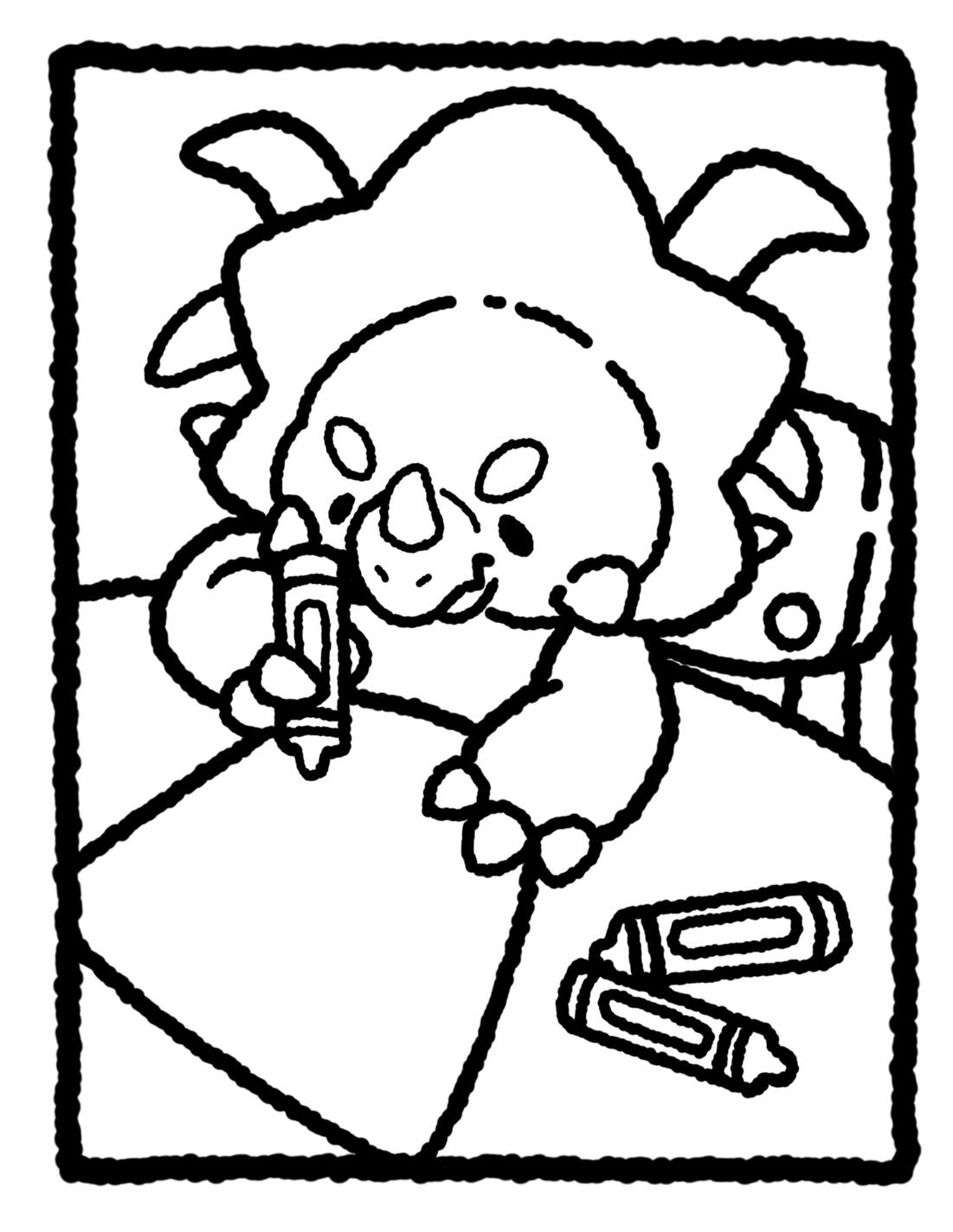 rawrcade™ coloring book: cade coloring