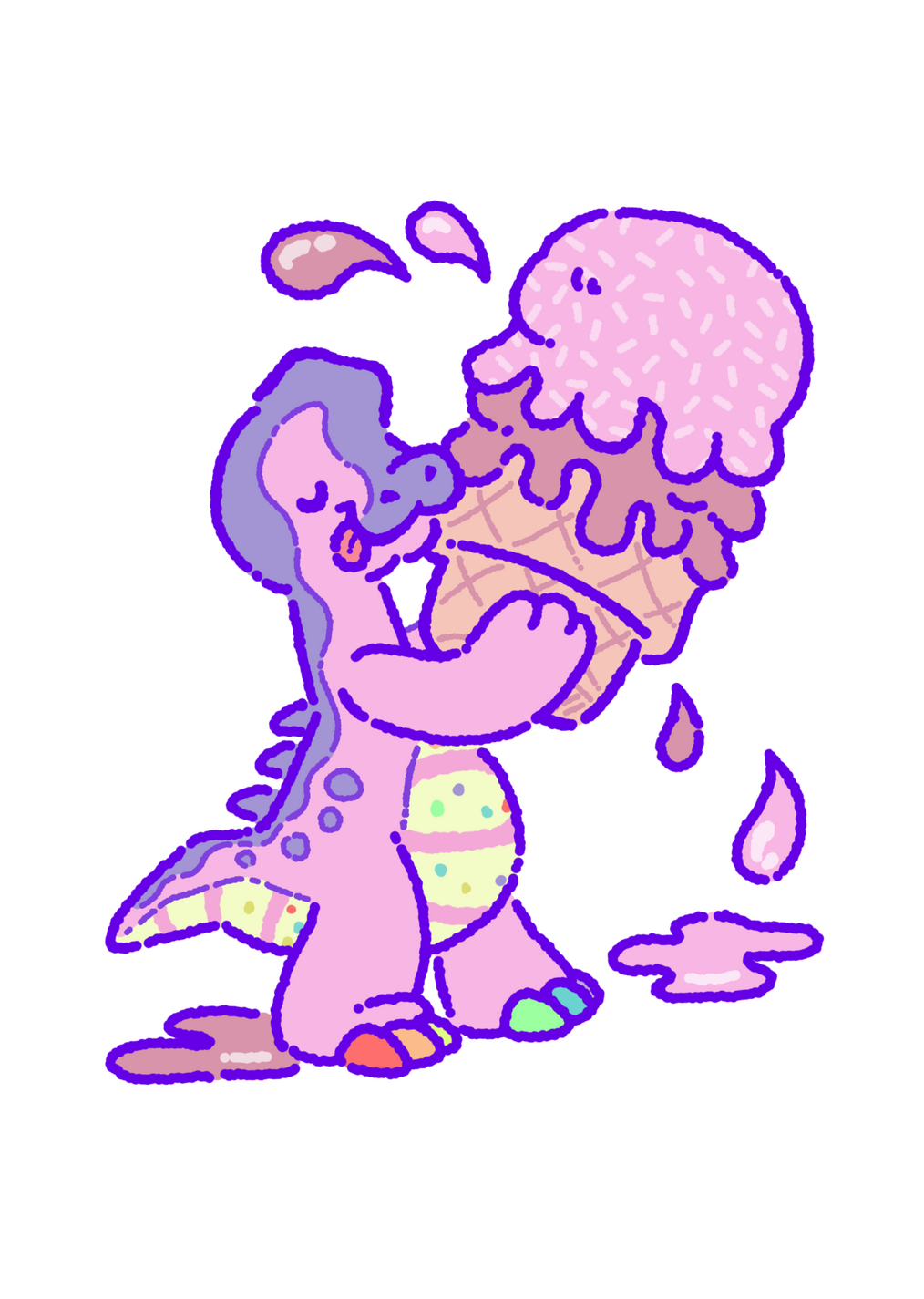 rawrcade™: confetti the giraffatitan
